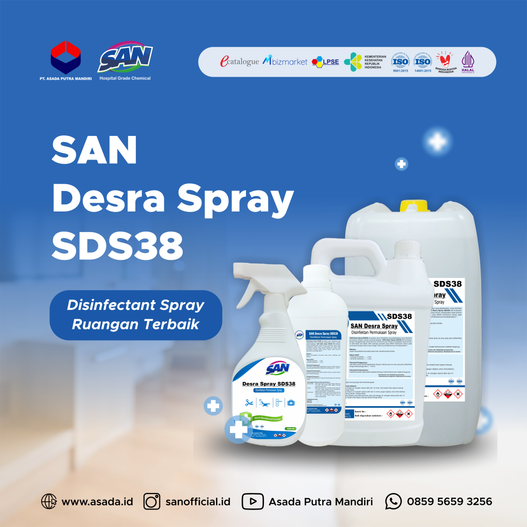Disinfectant Spray Ruangan Terbaik dari SAN Chemical