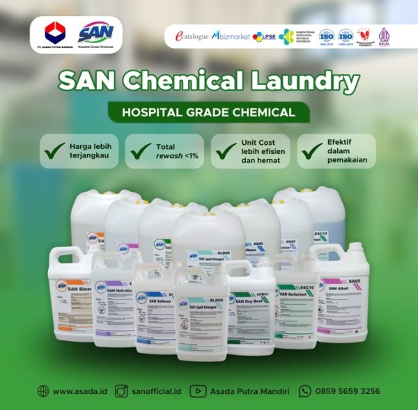 Chemical Laundry Jakarta Terbaik untuk Rumah Sakit